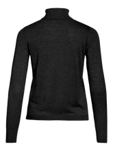 Load image into Gallery viewer, Vila Claudie Roll Neck Jumper - Black