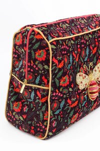 My Doris Autumn Bee Large  Pouch/Washbag