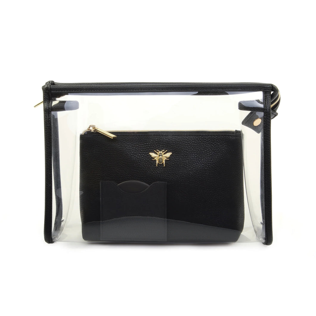 Alice Wheeler3 Piece Beauty/Makeup Gift Set - Black