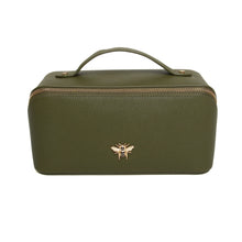 Load image into Gallery viewer, Alice Wheeler Train Case - Olive