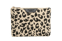 Load image into Gallery viewer, Alice Wheeler Light Leopard Print Pouch
