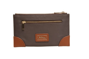 Alice Wheeler Brompton Purse - Chocolate