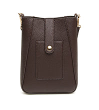 Load image into Gallery viewer, Alice Wheeler Kensington Phone Crossbody Bag - Chocolate