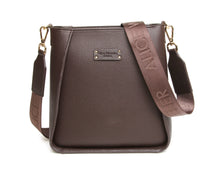 Load image into Gallery viewer, Alice Wheeler Kensington Crossbody Bag - Chocolate