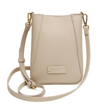 Load image into Gallery viewer, Alice Wheeler Kensington Phone Crossbody Bag - Stone
