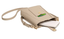 Load image into Gallery viewer, Alice Wheeler Kensington Phone Crossbody Bag - Stone
