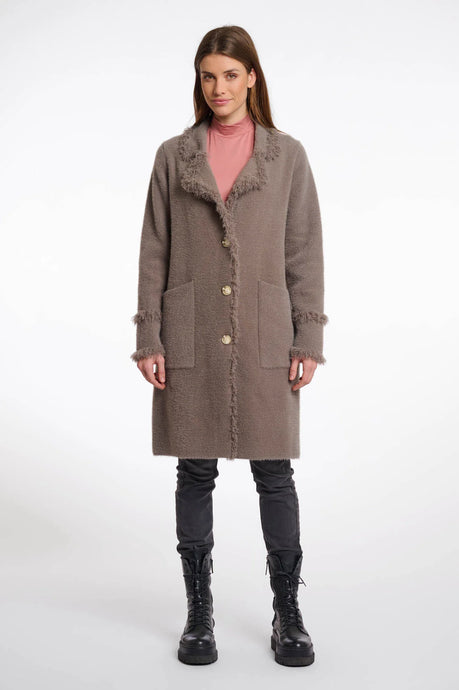 Reno & Pelle Catena Cardigan - Taupe