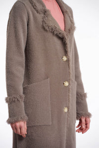 Reno & Pelle Catena Cardigan - Taupe