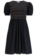 Load image into Gallery viewer, Sugarhill Brighton - Antoinette Shirred Dress - Black