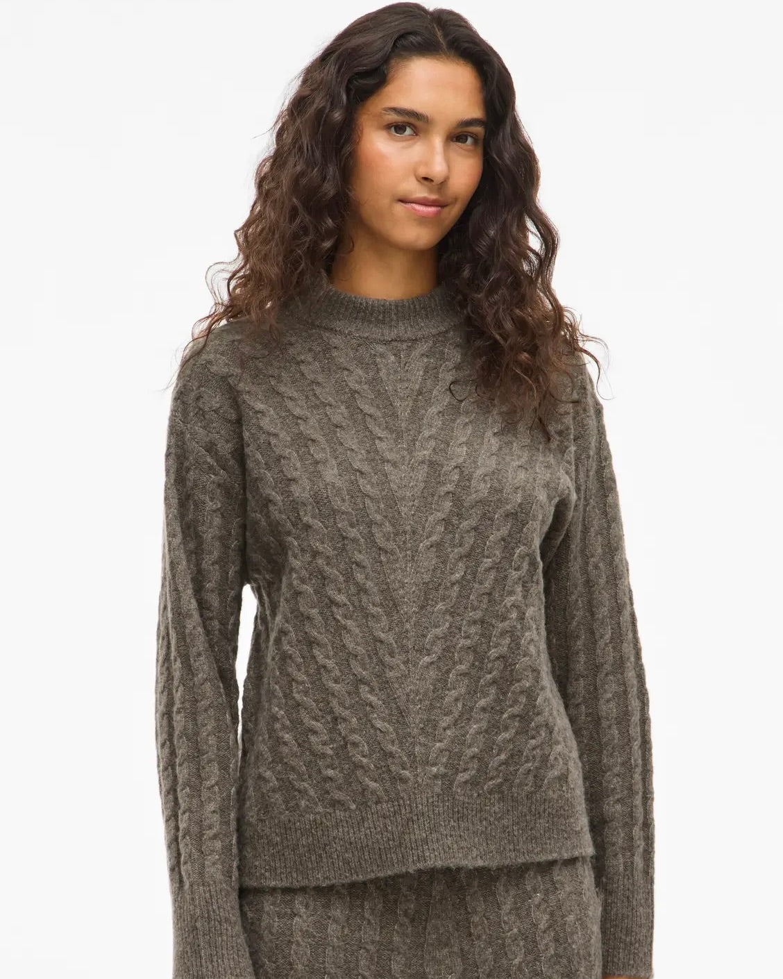 Vila Relli Jumper - Falcon Melange