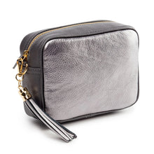 Load image into Gallery viewer, Ellie Beaumont Metallic Blend Crossbody Bag