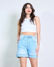 Load image into Gallery viewer, 3D Stretch Denim Short