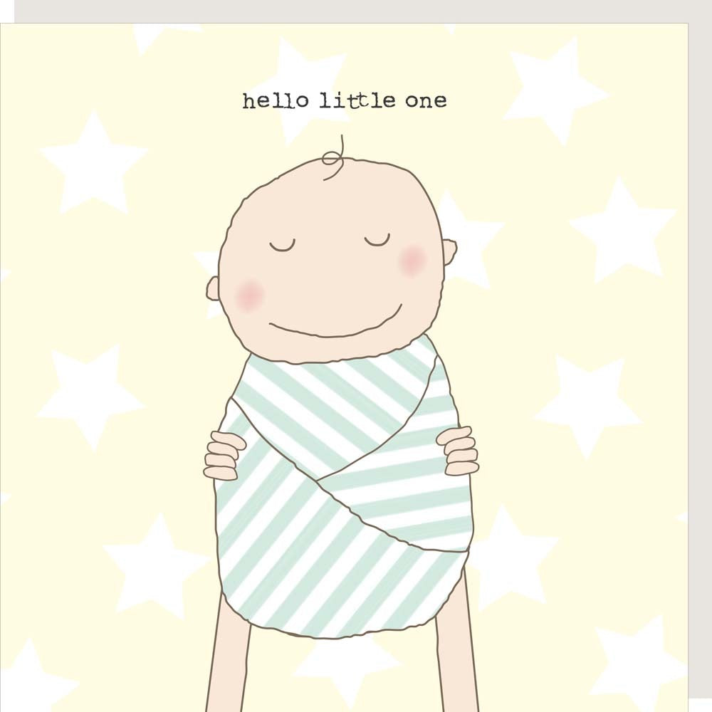 Rosie Made A Thing - Hello Unisex Baby