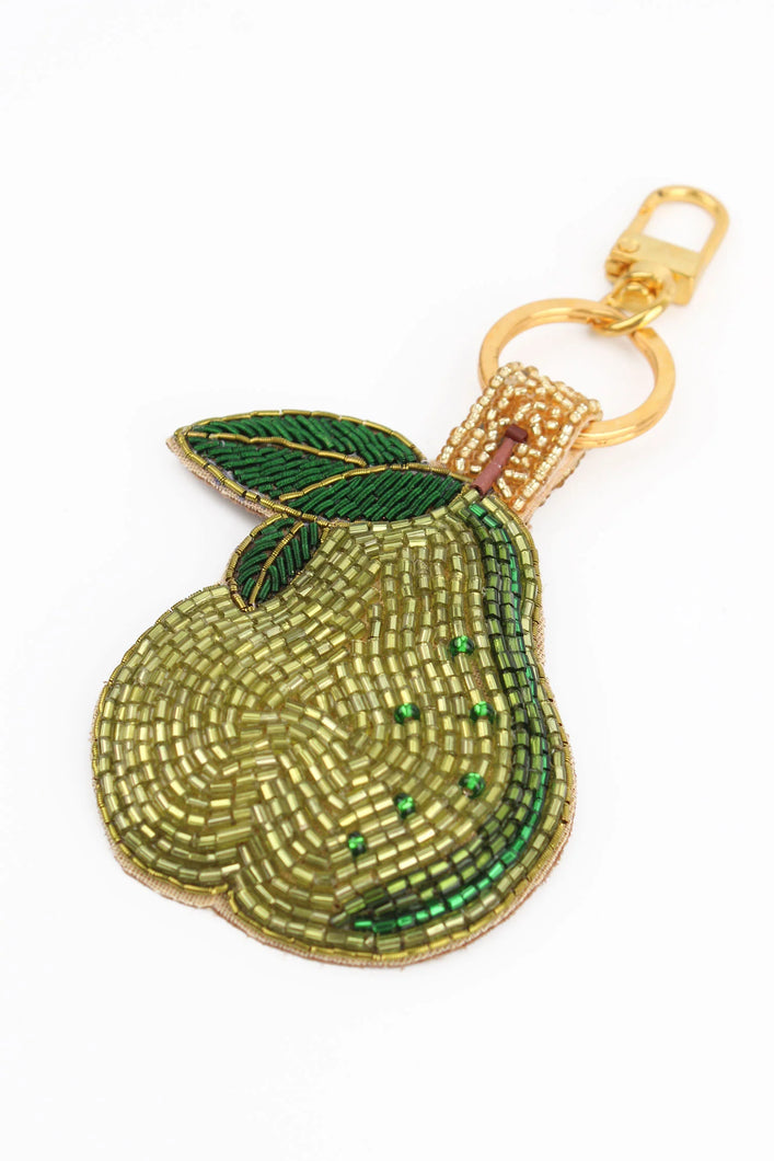 My Doris Green Pear Keyring