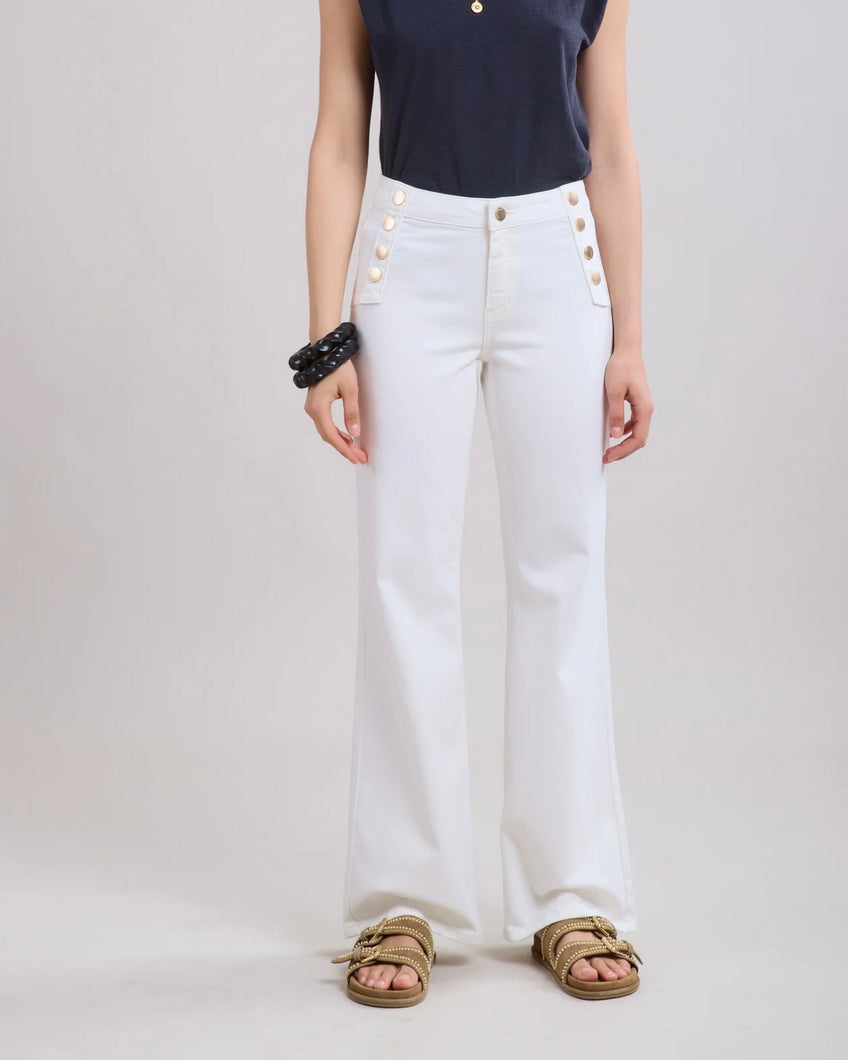Toxik 3 Marine Jean - White