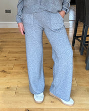 Load image into Gallery viewer, Supersoft Jessie Knitted Trousers - Grey