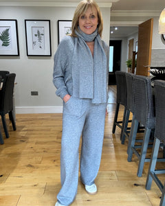 Supersoft Jessie Knitted Trousers - Grey