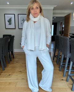 Supersoft Jessie Knitted Trousers - Ecru