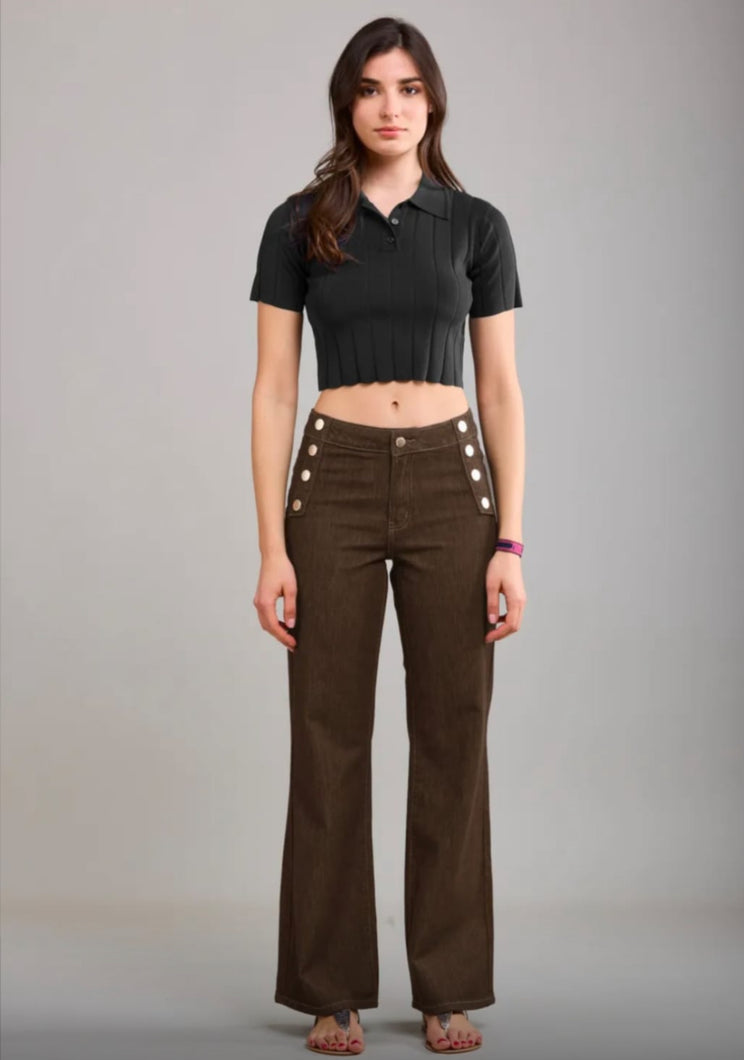 Toxik 3 Marine Jean - Brown