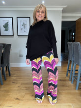 Load image into Gallery viewer, Be Fun Gaux Palazzo Pant - Juliette Pink