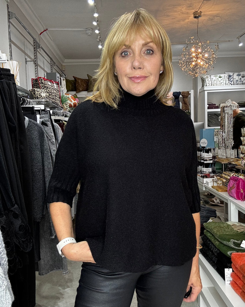 Alma Supersoft Sweater - Black