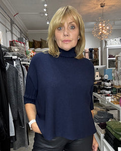 Alma Supersoft Sweater - Navy