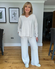 Load image into Gallery viewer, Supersoft Jessie Knitted Trousers - Stone