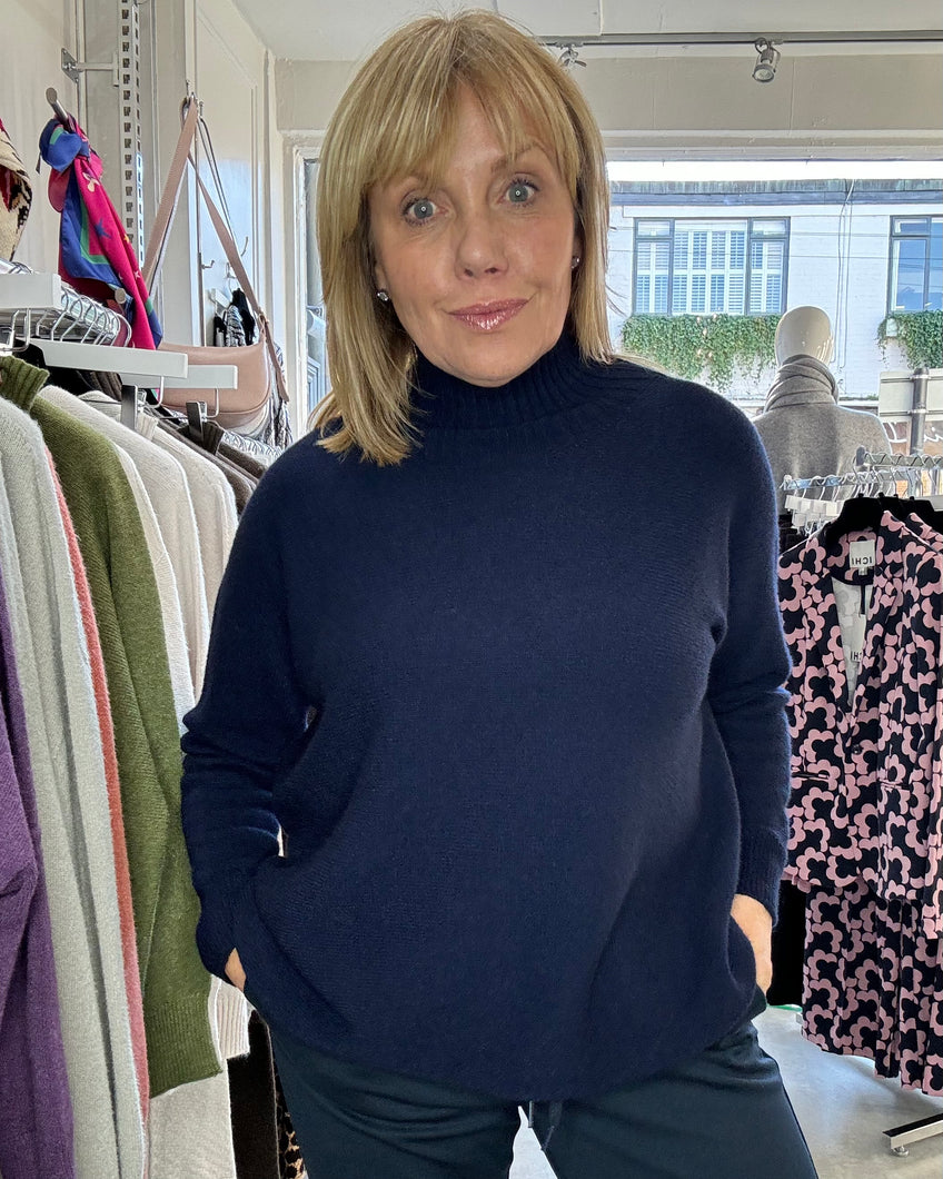 Blake Supersoft Sweater - Navy