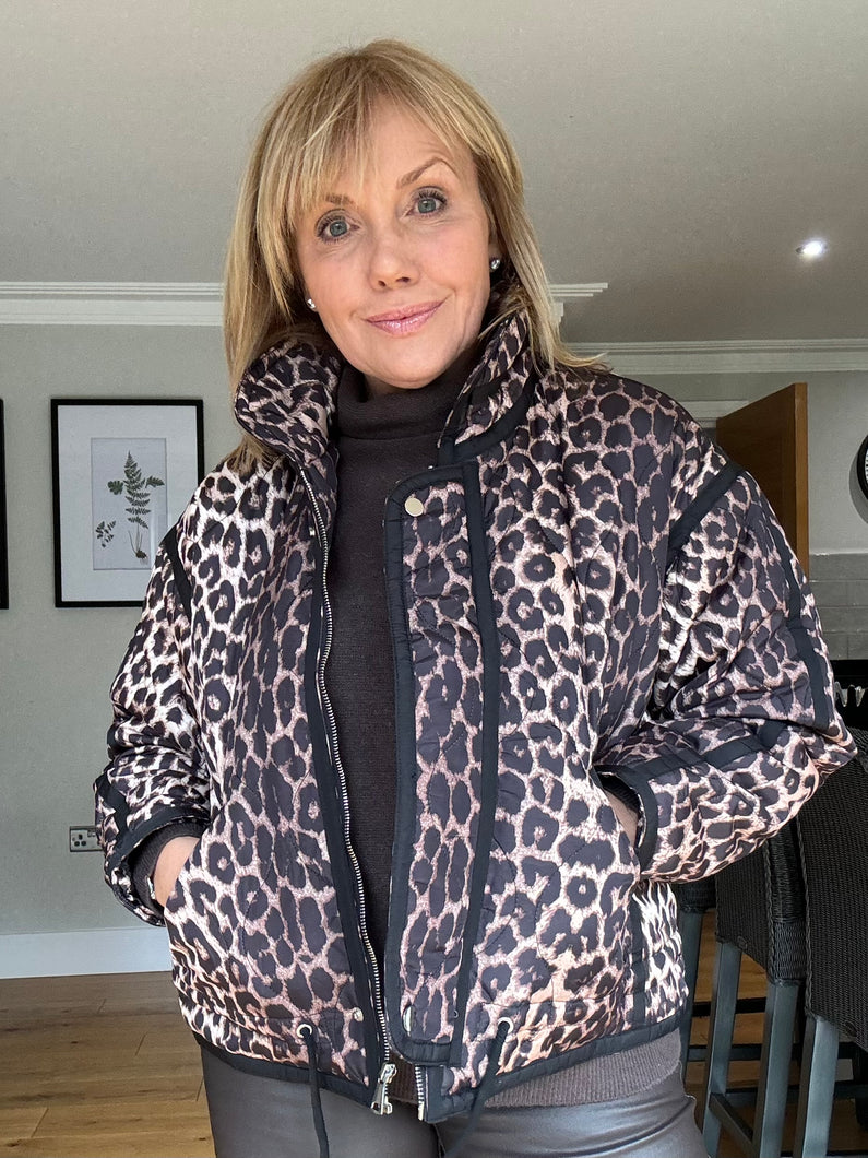 Animal Print Jacket