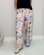 Load image into Gallery viewer, ICHI Lancie Trouser - Graphic Tile