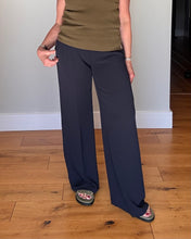 Load image into Gallery viewer, Jennifer  Crepe Trouser - Navy