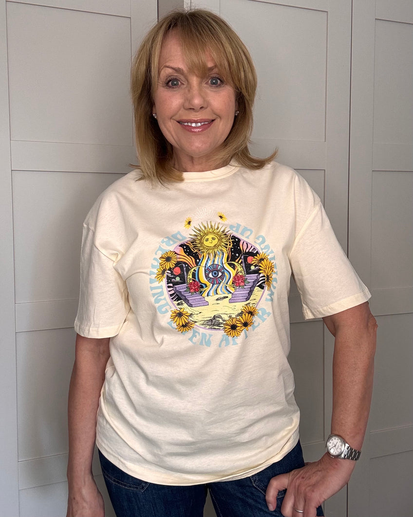 Dreaming T Shirt - Cream