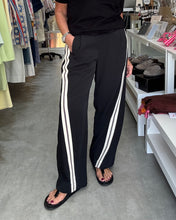 Load image into Gallery viewer, Co Couture Double Panel Trouser - Black