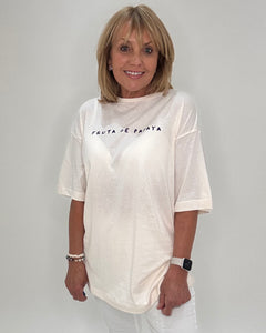 Oversize Tee - Fruta de Papaya