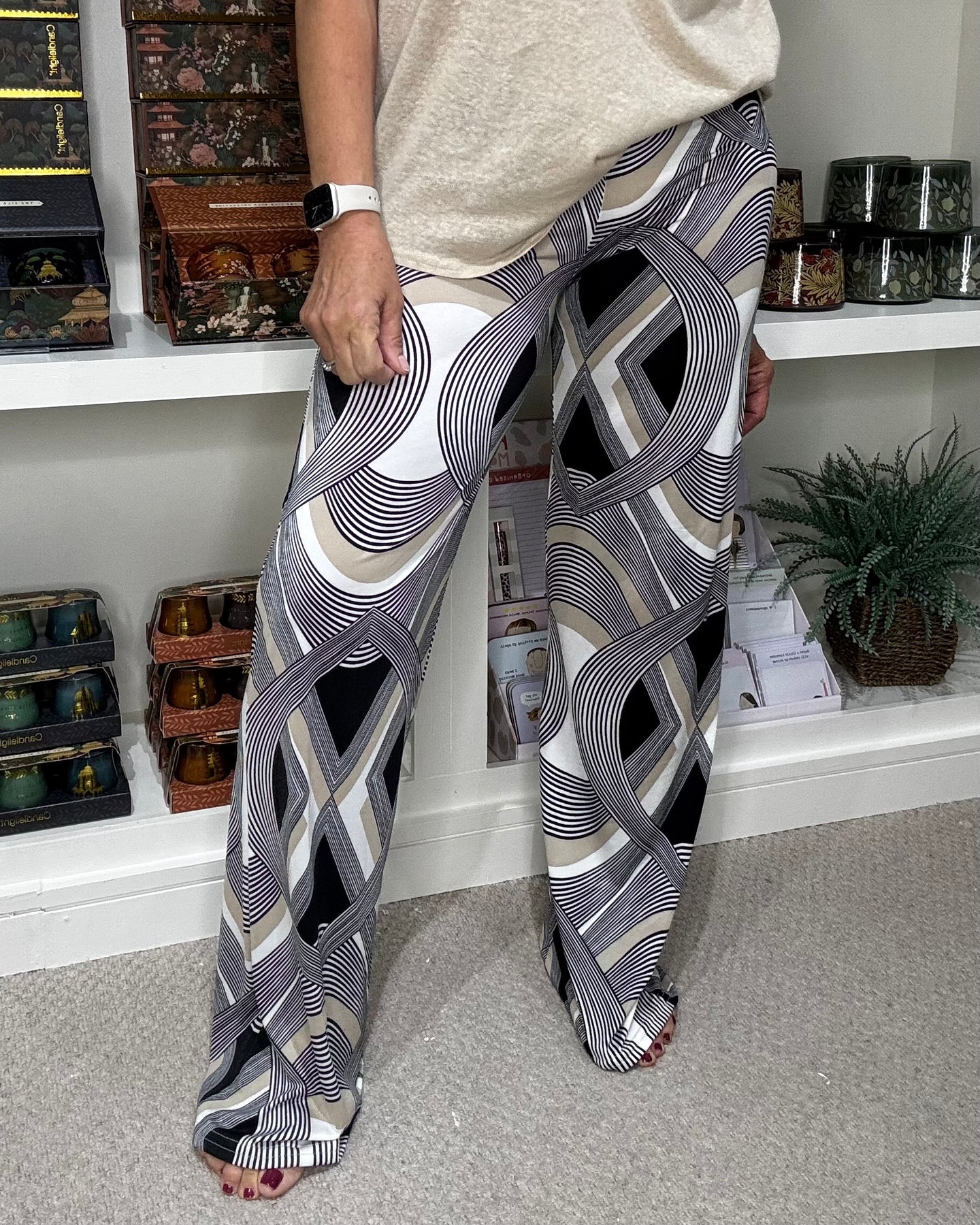 Be Fun Gaux  Pant - Geo