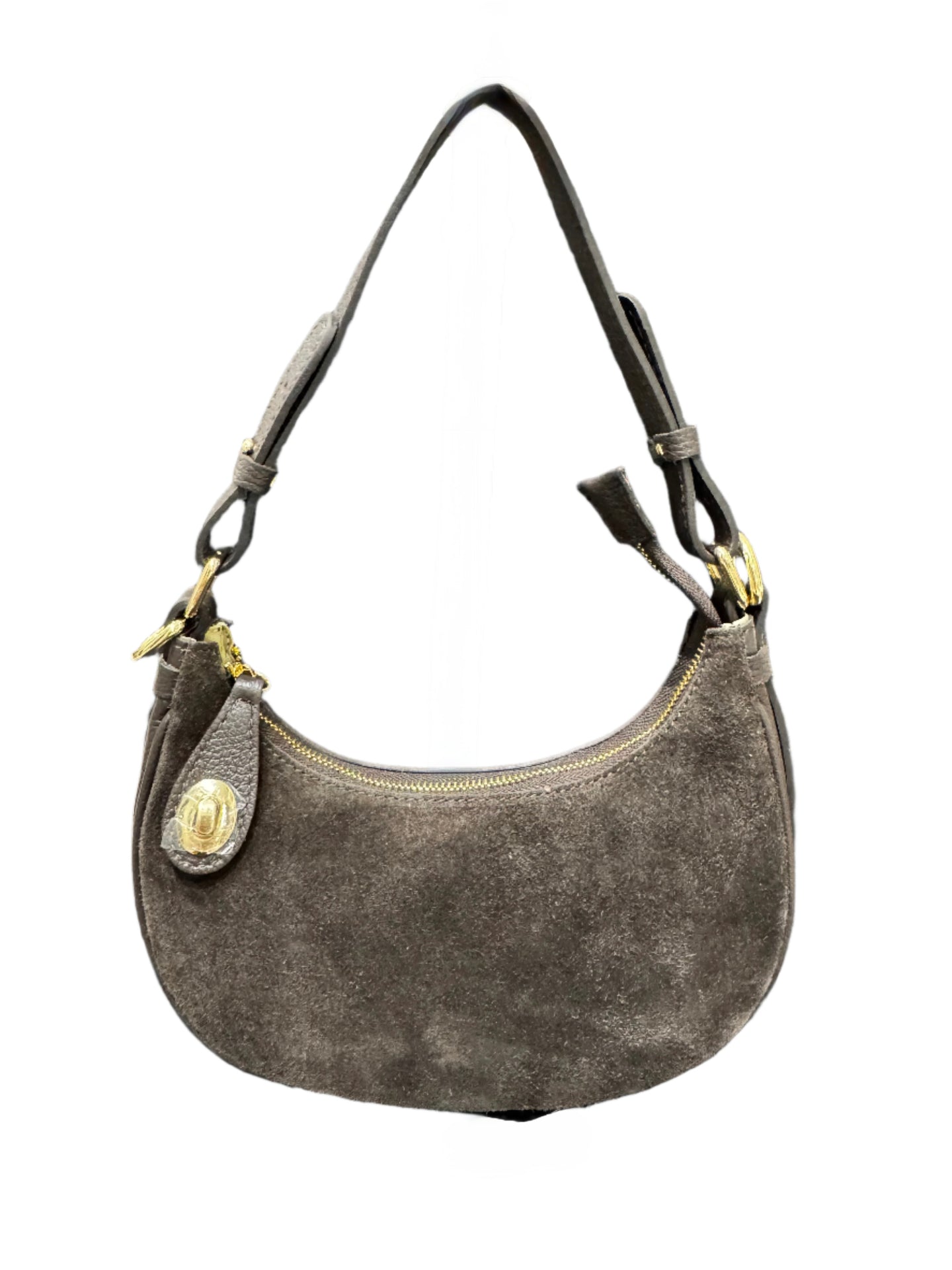 Small Shoulder/Crossbody Bag - Brown
