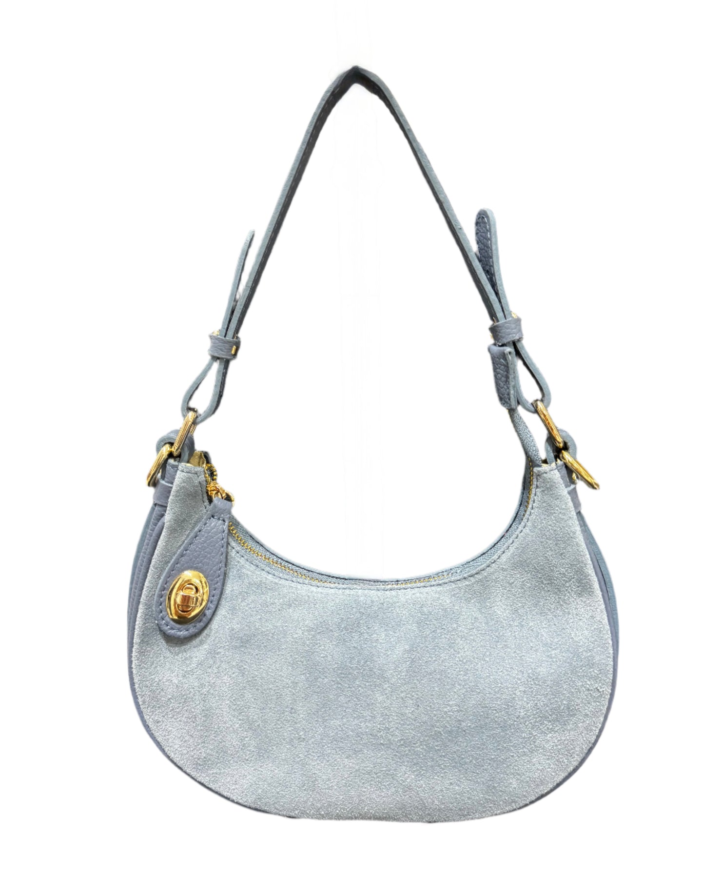Small Shoulder/Crossbody Bag - Denim Blue