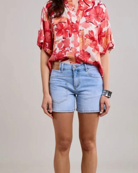 Toxik 3 Denim Front Pocket Shorts