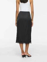 Load image into Gallery viewer, Vila Onara Lace Skirt - Black