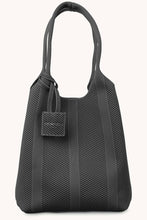 Load image into Gallery viewer, Ilse Jacobsen Knitted Bag - Black Gun Metal