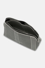 Load image into Gallery viewer, Ilse Jacobsen Knitted Makeup Bag - Milk Cream/Black