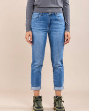 Load image into Gallery viewer, Toxik 3 Cropped Boyfriend Jean - Blue
