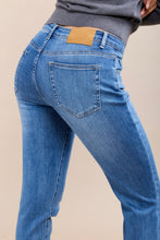 Load image into Gallery viewer, Toxik 3 Cropped Boyfriend Jean - Blue