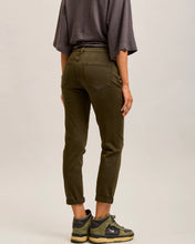 Load image into Gallery viewer, Toxik 3 Minimalist Cuffed Stretch Boyfriend Jean - Khaki
