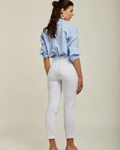 Load image into Gallery viewer, Toxik 3  Karen Cropped Jean - White