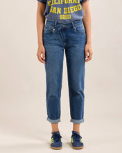 Load image into Gallery viewer, Toxik 3 Boyfried Jean with Asymmetric Waistband