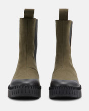 Load image into Gallery viewer, Ilse Jacobsen Long Chelsea Boots - Deep Olive Black