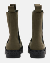 Load image into Gallery viewer, Ilse Jacobsen Long Chelsea Boots - Deep Olive Black