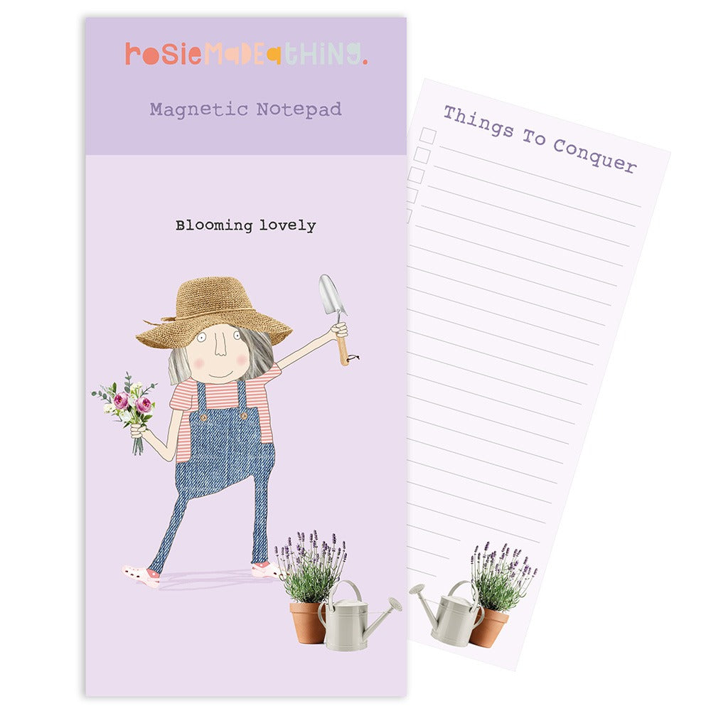 Rosie Made A Thing - Blooming Lovely Magnetic Notepad