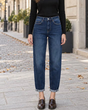 Load image into Gallery viewer, 3D Denim Carrot Jean